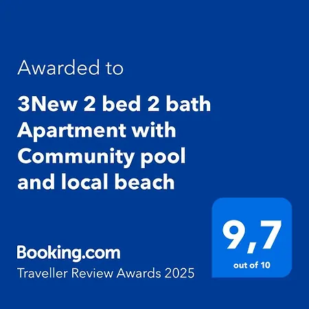 Διαμέρισμα 3new 2 Bed 2 Bath With Community Pool And Local